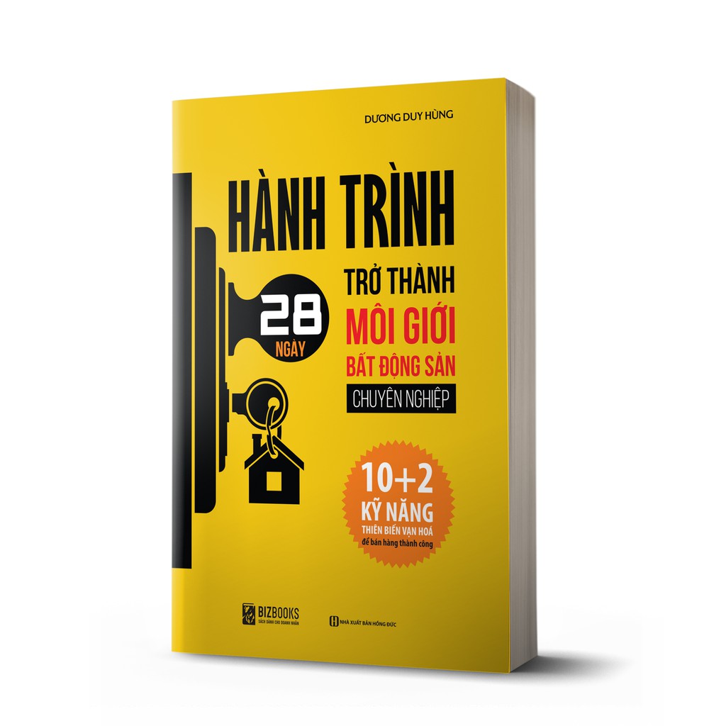 Sách - BIZBOOKS - Hành Trình 28 Ngày Trở Thành Môi Giới Bất Động Sản Chuyên Nghiệp