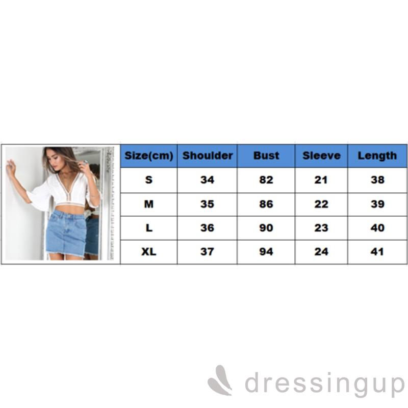 Áo ren ngắn tay cổ tim kiểu dáng độc đáo dành cho nữ