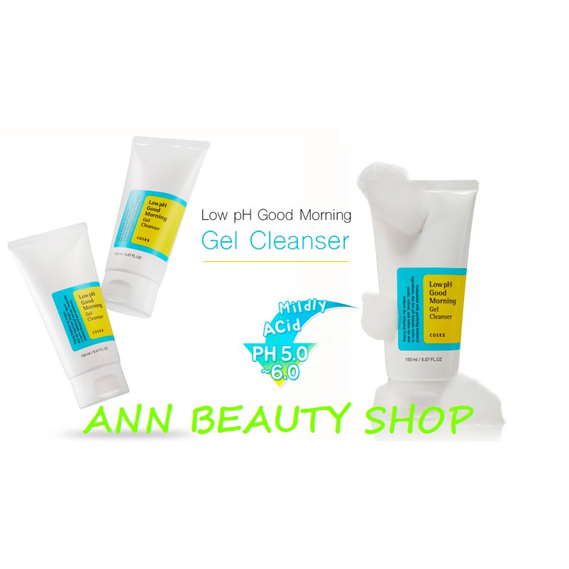 Sữa rửa mặt Cosrx Low pH Good Morning Gel Cleanser 150ml