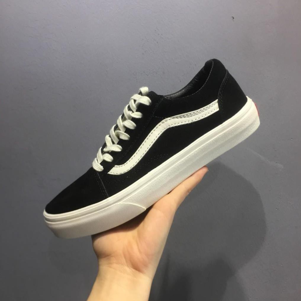 Giày thể thao sneaker Vans đen rep Lace bản trung Hot trend