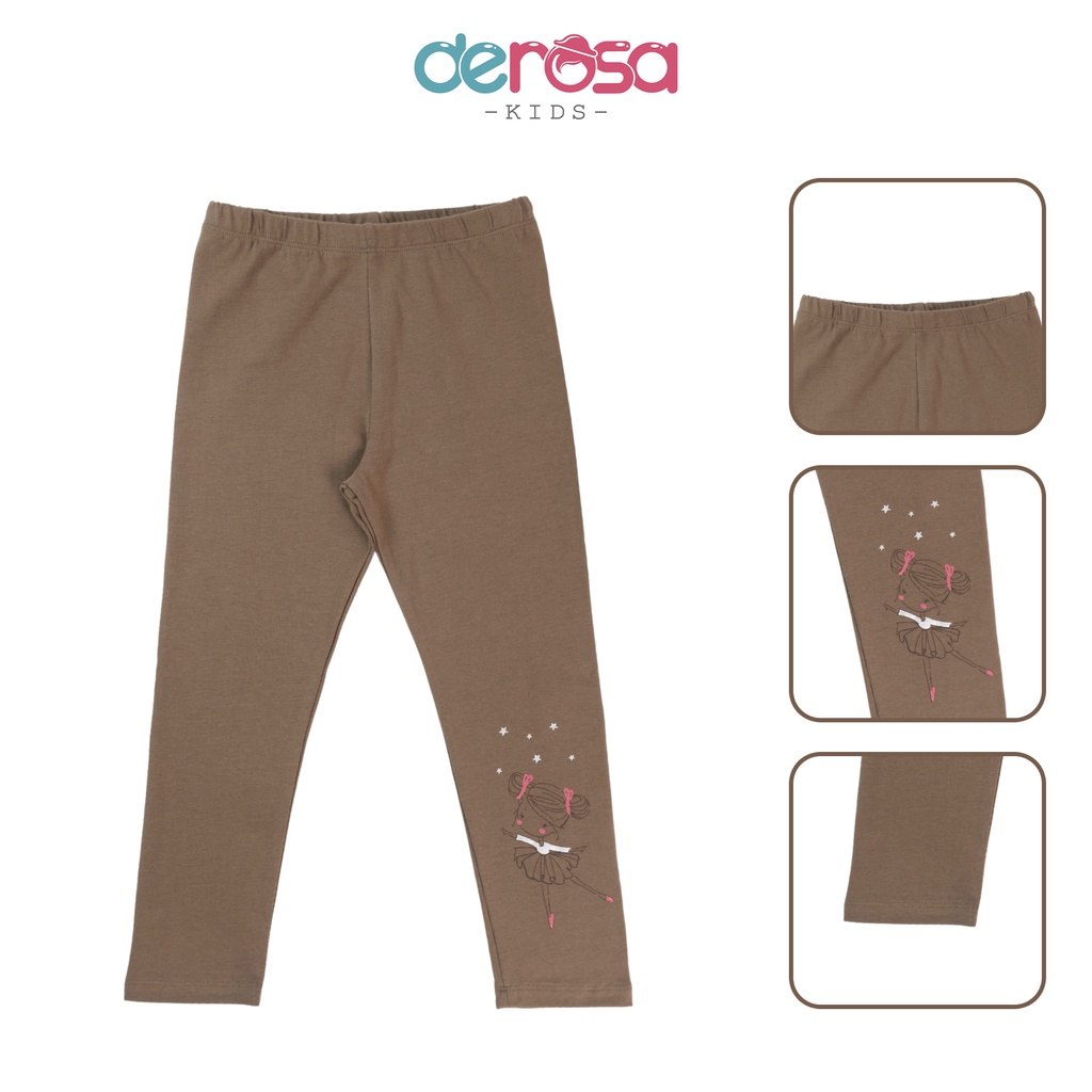 Quần Legging Bé Gái (2 - 6 tuổi) DEROSA KIDS AWKD273Q