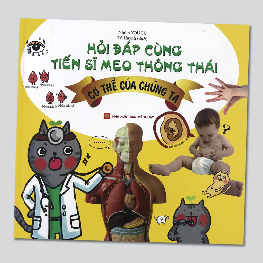 Sách - Hỏi đáp cùng tiến sĩ Meo thông thái (5 cuốn lẻ tùy chọn)