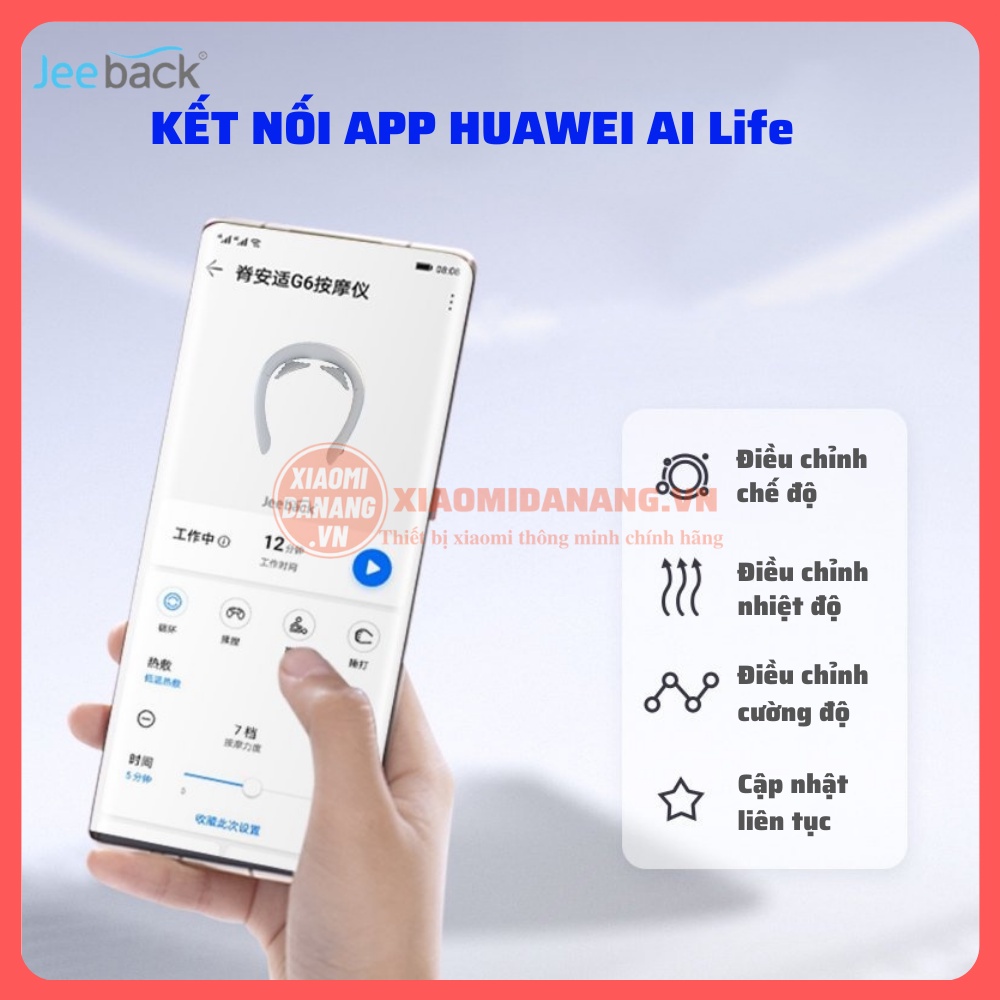 Máy Massage Cổ Thông Minh Xiaomi Jeeback G5 - Jeeback G6 - Jeeback G20