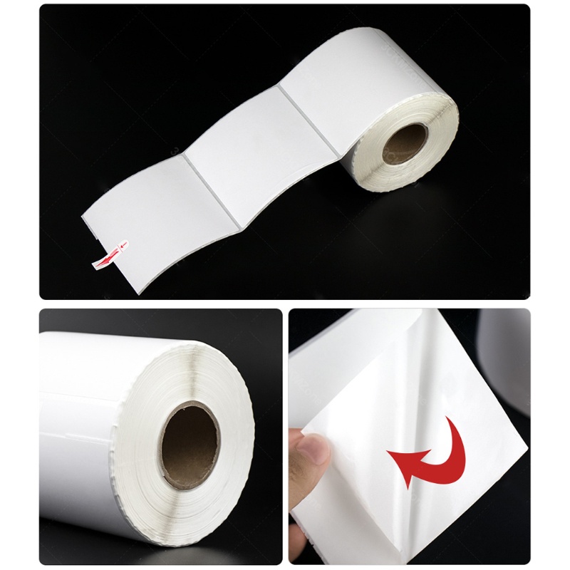 Cuộn 500 Tờ Giấy Nhiệt 100x100mm / 100x150mm