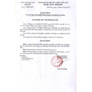 MẶT NẠ DƯỠNG DA TÂY THI