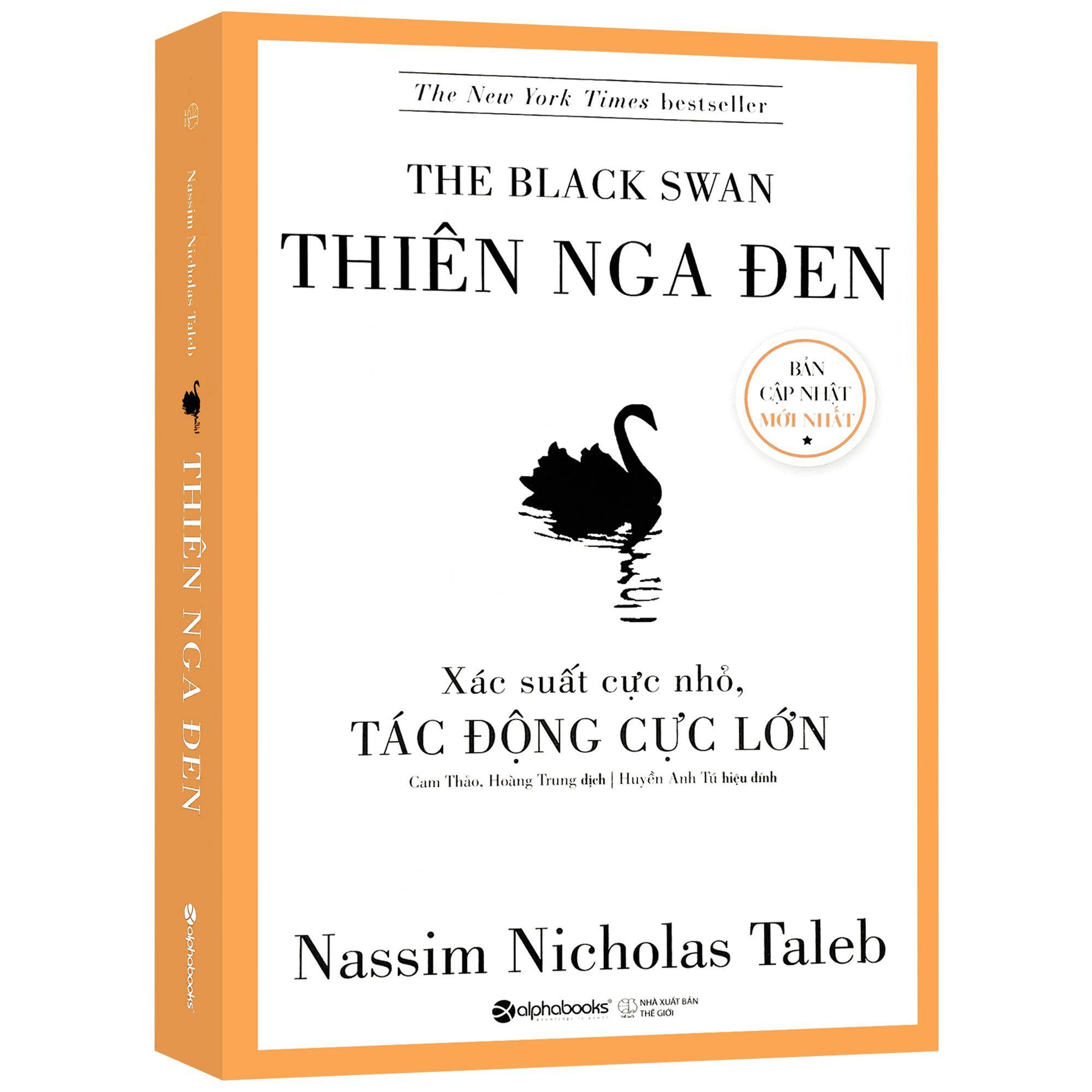 Sách - Thiên Nga Đen - Xác Suất Cực Nhỏ, Tác Động Cực Lớn - Thanh Hà Books