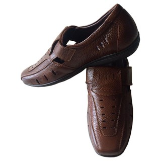 Giày rọ nam da bò cao cấp TH GR217