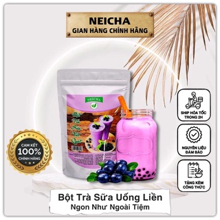 Bột trà sữa neicha vị việt quất/ nguyên liệu pha trà sữa pha sẵn siêu nhanh. vị mới - hot