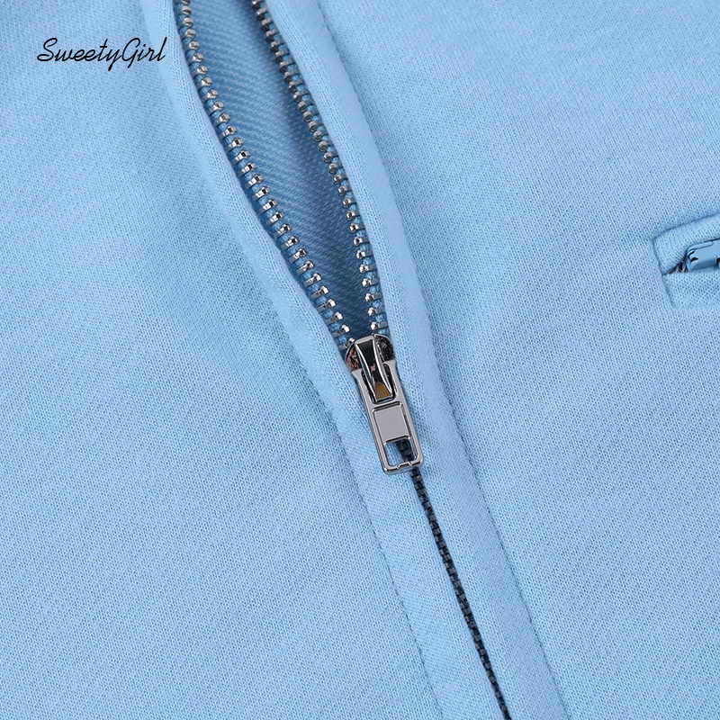 Áo Thun Thể Thao Dài Tay Cổ Cao Màu Trơn Cài Khóa Kéo Thời Trang 2022 Cho Nữ