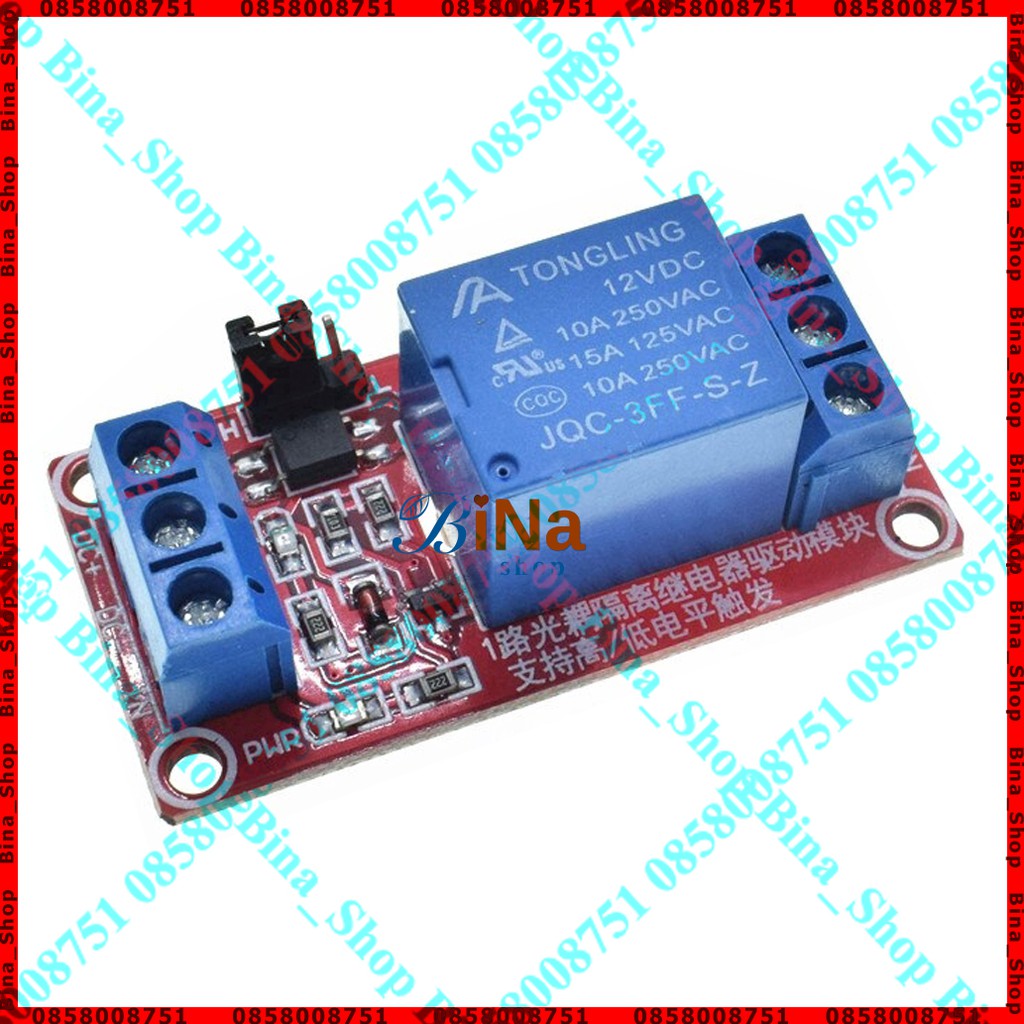 Module Relay 1 kênh DC 5V/12V/24V
