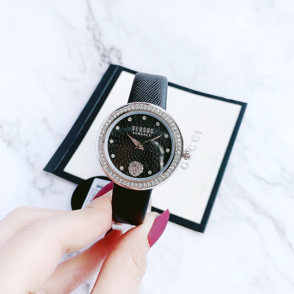 Đồng hồ nữ dây da Versus By Versace Lea VSPEN2521