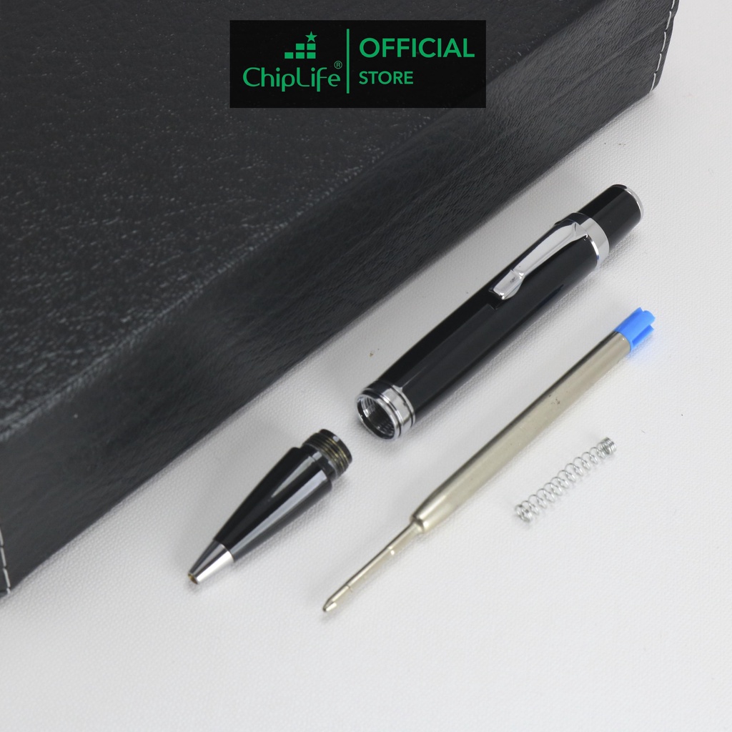 Bút ký doanh nhân kim loại xoay CHIPLIFE PX013 - ngòi 0,7mm mực xanh