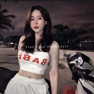 Áo 2 dây croptop babe