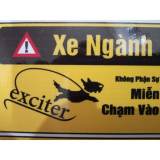 tem dán trang trí xe máy