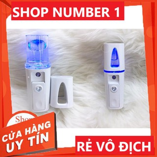 Siêu Khuyến Mãi  Máy xịt khoáng mini cầm tay Nano (trắng) HOT Cực HOT