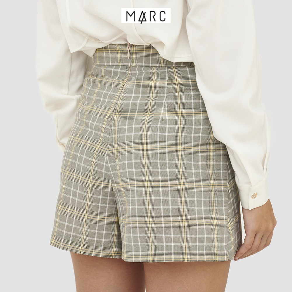 Váy nữ MARC FASHION skort caro nhấn dây kéo | BigBuy360 - bigbuy360.vn