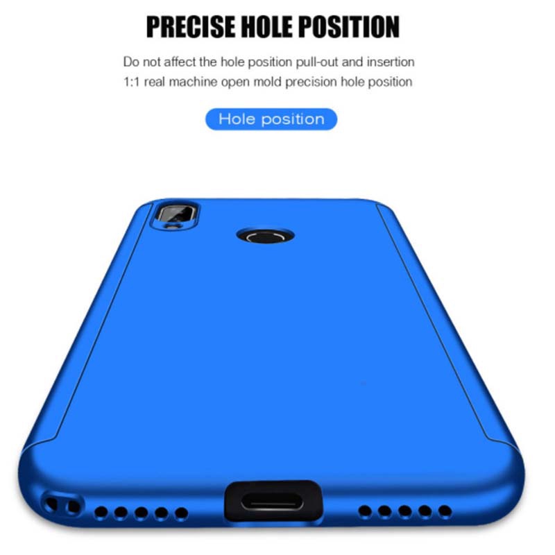 Ốp Điện Thoại Cứng Chống Sốc Bảo Vệ 360 Độ + Miếng Dán Kính Cường Lực Cho Xiaomi Redmi K20 K20Pro 9T 9 9A 8 8A 9C 7 7A 6 6A 5Plus