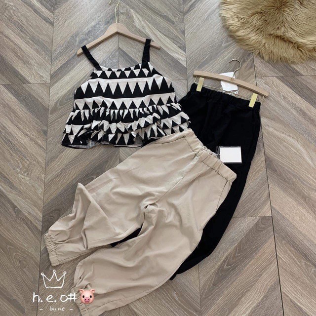 Sét áo dây mĩ quần thô hàng Tq cao cấp nội địa ❤️freeship ❤️