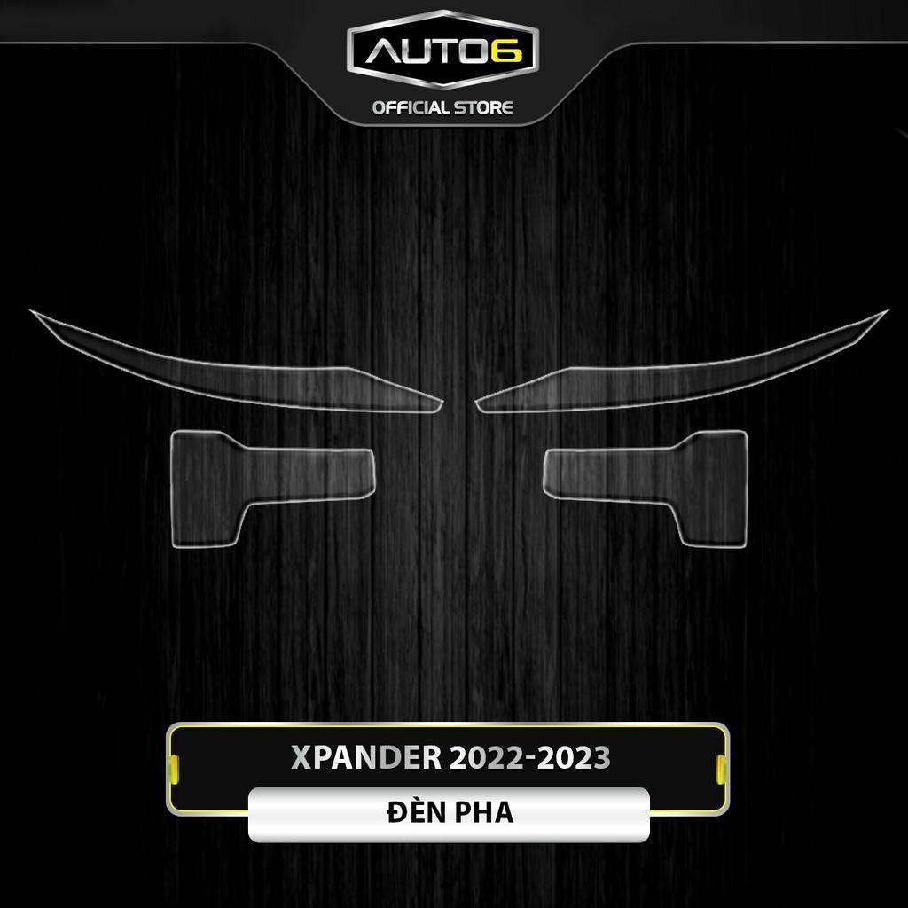 MITSUBISHI XPANDER: Phim PPF dán ĐÈN PHA  - AUTO6 &lt; chống xước, che phủ các vết xước cũ hiệu quả &gt;