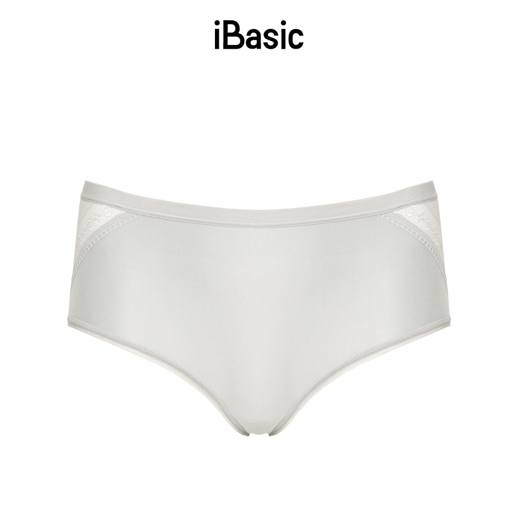 Quần lót nữ ren phối thun lạnh hipster iBasic PANY079