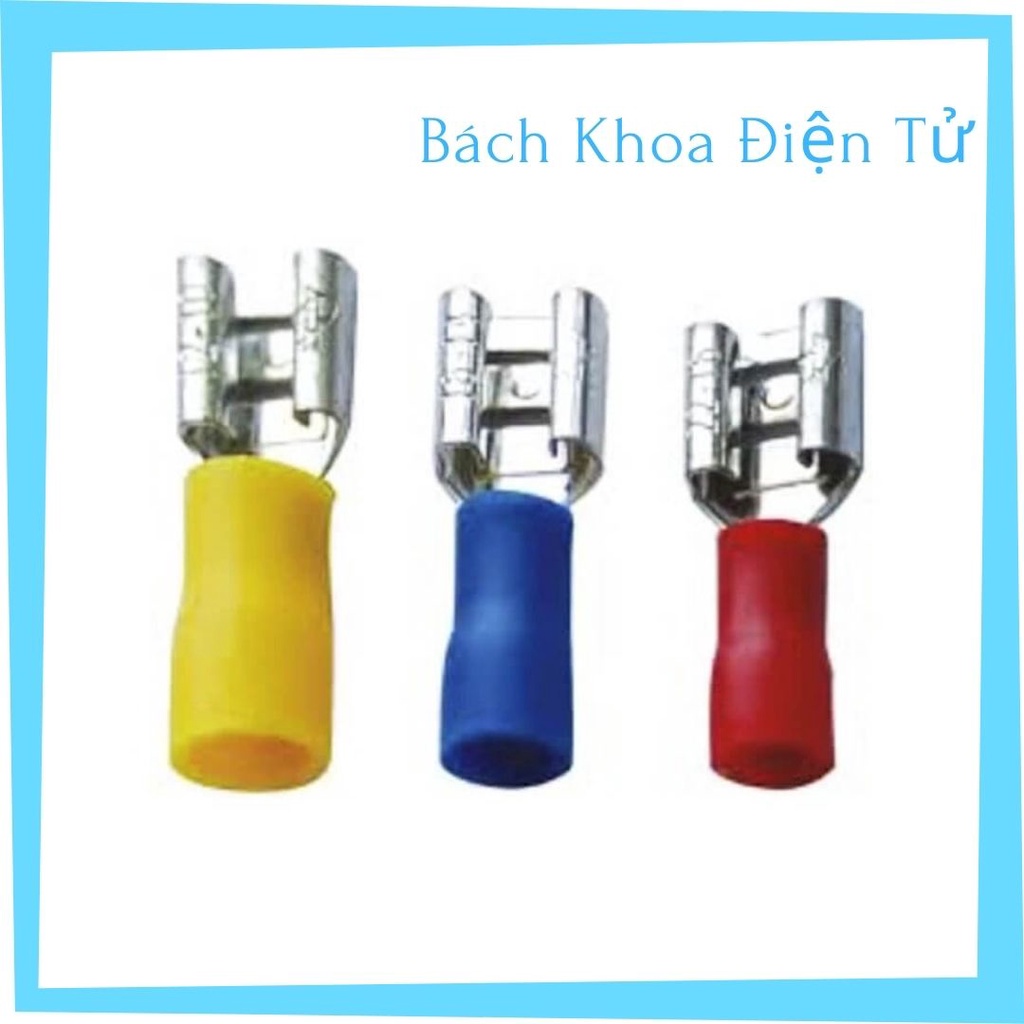 100 đầu cos ghim FDD2-250, đầu cos ghim đực - cái