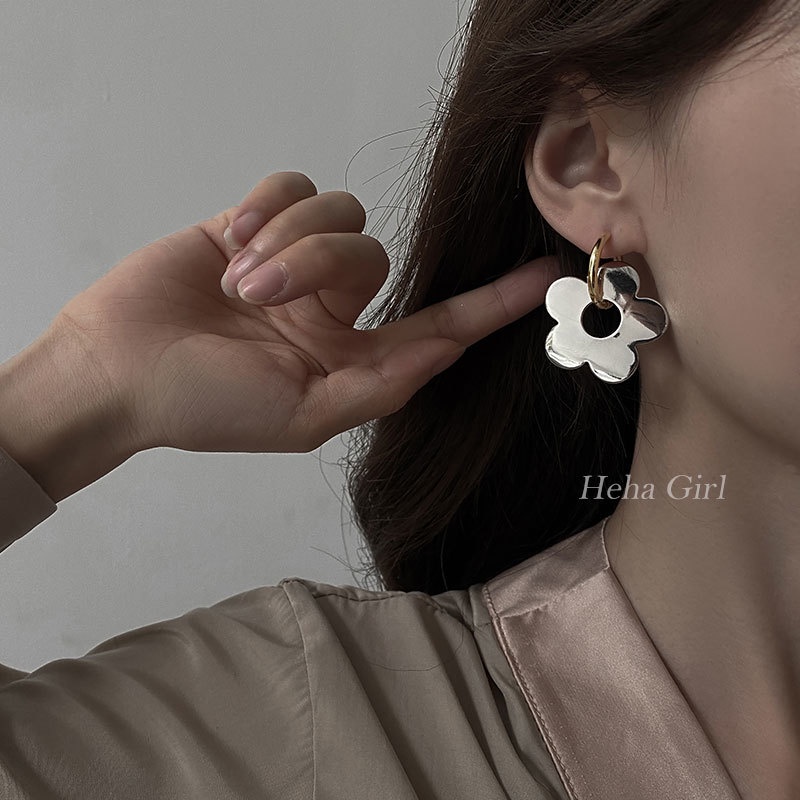 Khuyên Tai Hình Hoa Phong Cách Âu Mỹ Thời Trang Cho Nữ