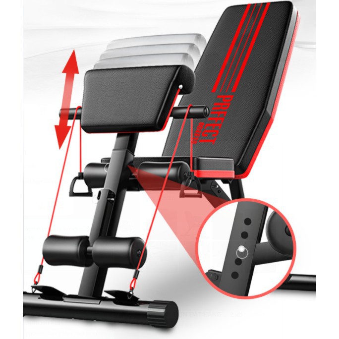 Ghế tập tạ đa năng, tập gym, ghế nằm đẩy tạ , gấp gọn P189 (1 đổi 1 trong 7 ngày)