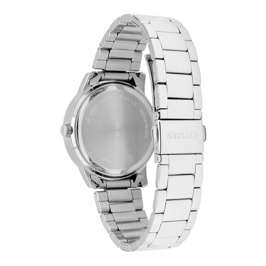 Đồng Hồ Nữ Citizen Đính Đá Swarovski Dây Thép Không Gỉ ED8090-53D - Mặt Xà Cừ