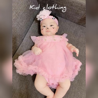 Váy body kèm tuban cho bé