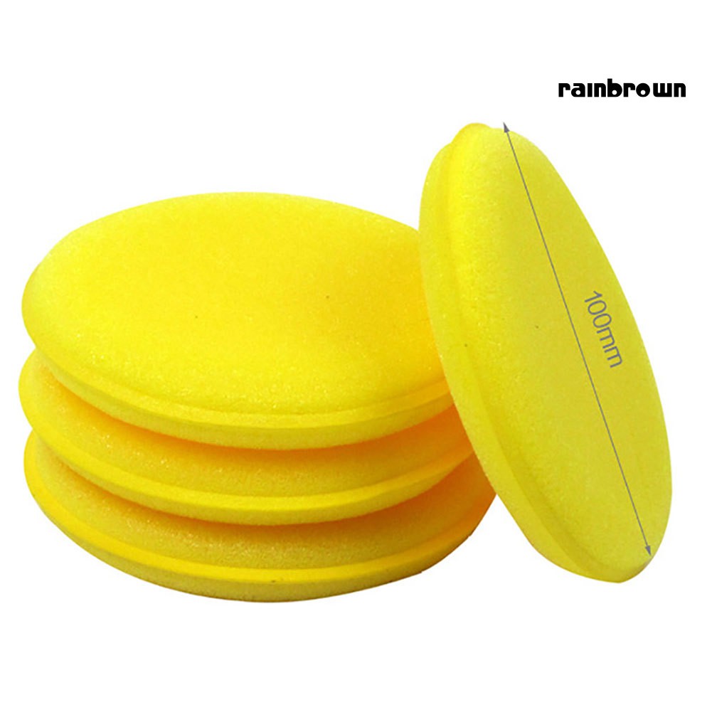 Phụ Kiện Chuyên Dụng Dành Cho Xe RXQM♣Bộ 2 Mút Tròn Đánh Bóng Xe Hơi