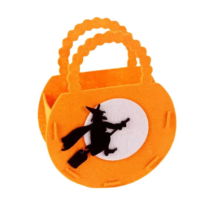 Túi Đựng Kẹo Halloween Hình Bí Ngô Cho Bé
