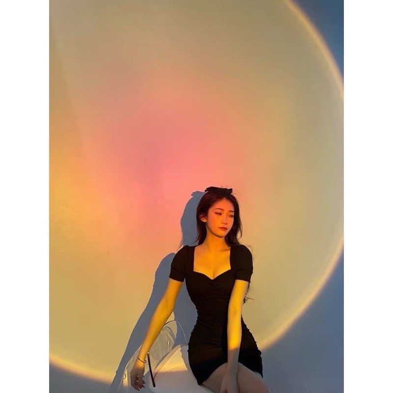 Đầm Gân Nhún Nhực Quyến Rũ Ulzzang | BigBuy360 - bigbuy360.vn