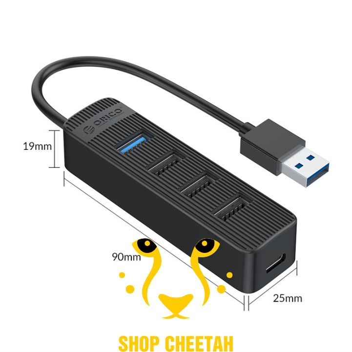 Bộ chia 4 cổng USB – Hub Orico TWU32-4A – Chính Hãng – Bảo hành 12 tháng