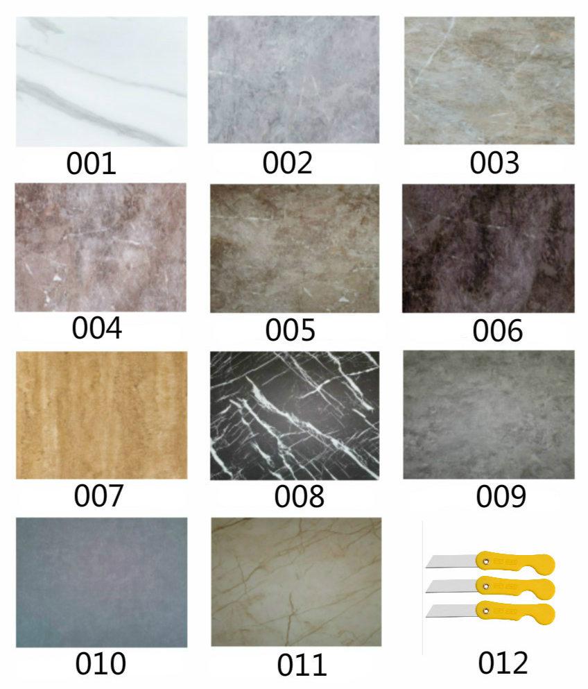 Giấy dán trang trí sàn nhà chống thấm nước màu sắc nhã nhặn