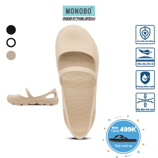 Giày búp bê đi mưa Thái Lan 1 lớp siêu nhẹ MONOBO - NICKY