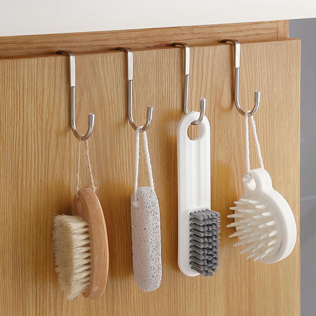Móc Treo Đồ Hình Chữ S Đa Năng Chống Mòn Gắn Lưng Cửa