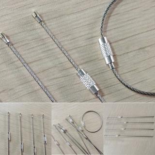 Dây cáp khóa xe đạp an toàn tự làm