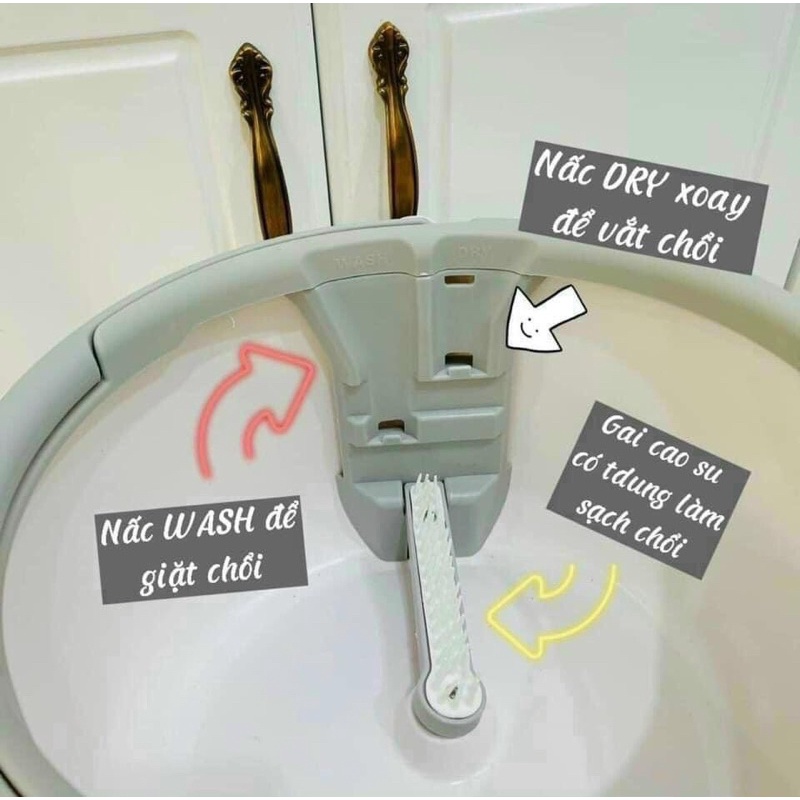 Cây Lau Nhà Thông Minh K8 Nhỏ Gọn Tiện Lợi Lau Siêu Sạch