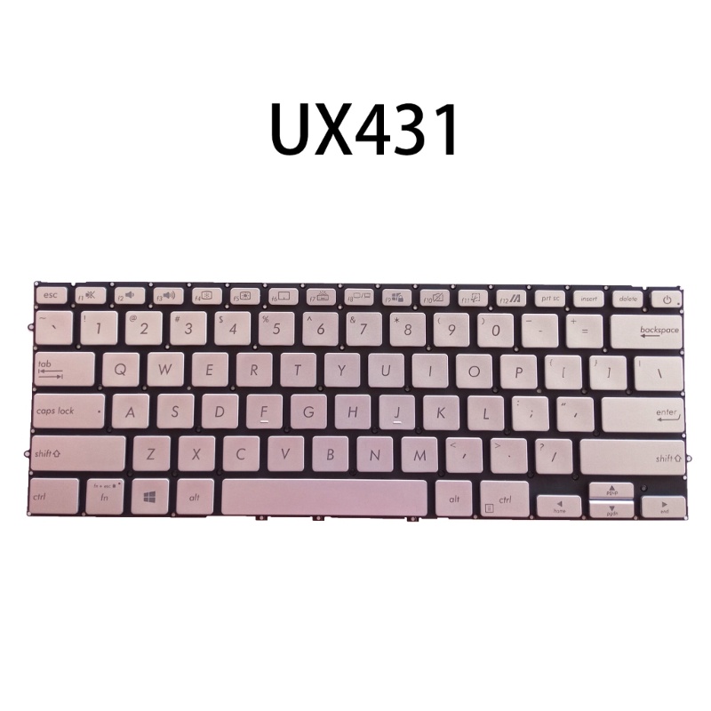 Bàn Phím Bằng Bạc Cho ASUS ZenBook 14 UX431 UX431FL UX431FLC UX431FA UX431FN