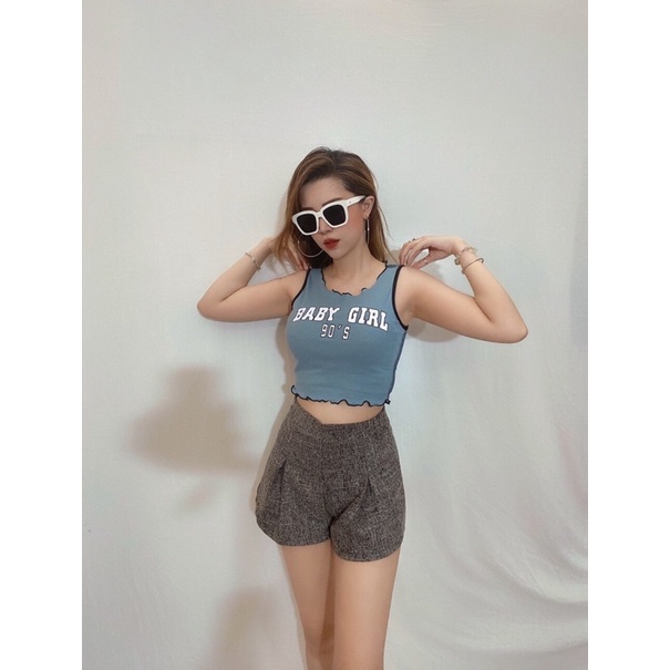 Tổng hợp Áo croptop 3 lỗ, sát nách