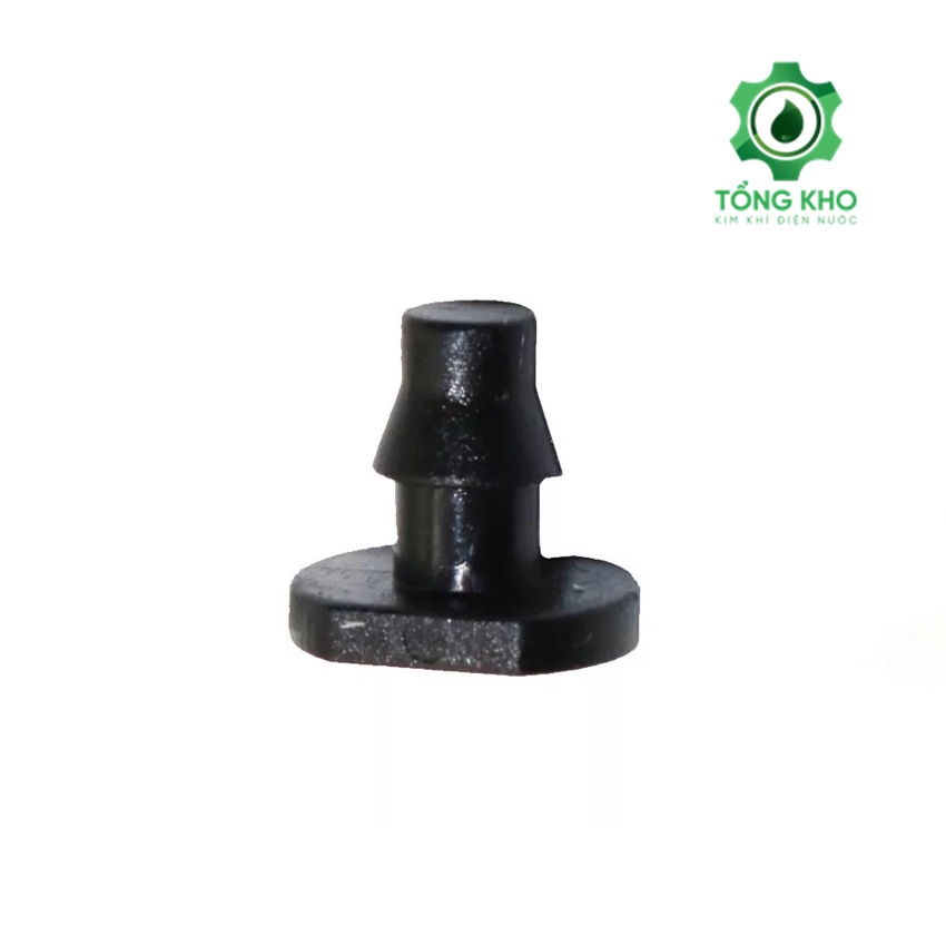 10 Bịt ống cho ống tưới nhỏ giọt 6mm, nút bít ống tưới nhỏ giọt, đầu bịt cuối đường ống- Tổng kho kim khí điện nước