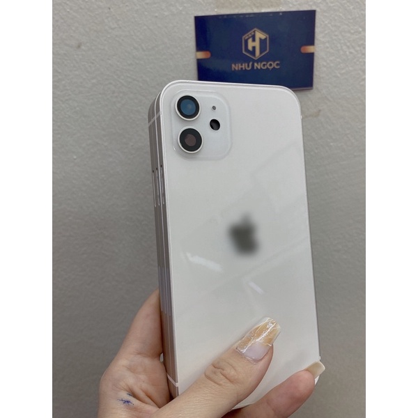 Vỏ zin iP 12 bản 5G đẹp quá , kính lưng , mắt cam zin đẹp từ chi tiết nhỏ nhất