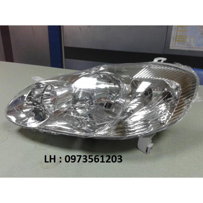 Đèn pha Altis 2002-2003-2004-2005-2006 -tặng vòng xoay hương hoa