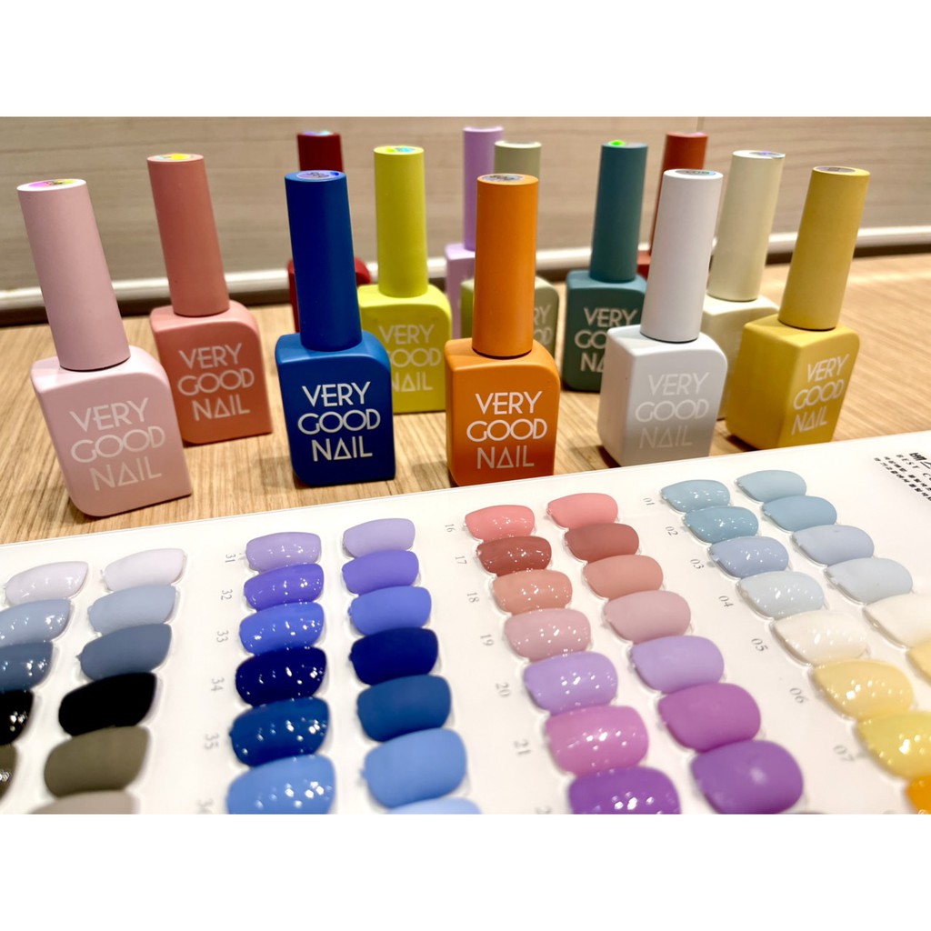 [Mã 44FMCGSALE giảm 8% đơn 500K] Set sơn móng tay gel Verygood nail 60 màu style Hàn Quốc siêu bóng