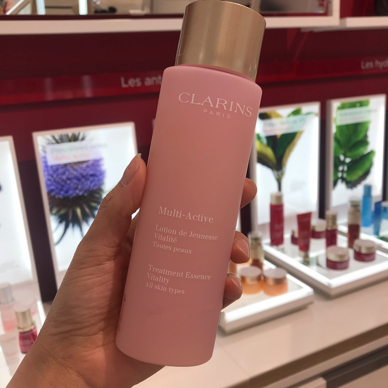 SASA ❤   Nước hoa hồng Clarins Pháp / Clarins Youth Revitalizing Age-Aging Essence Water 200ml Moisturizing Girl Powder Essence