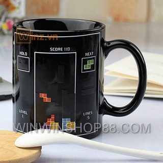 Ly đổi màu xếp gạch