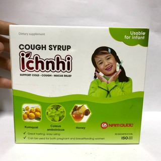 Ho cảm ích nhi hộp 30 gói