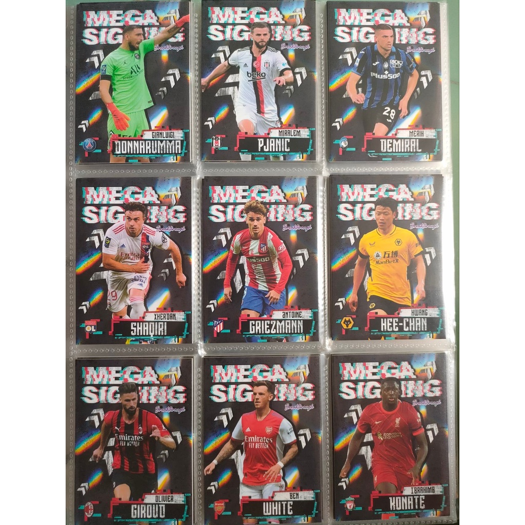 Thẻ cầu thủ bóng đá SKY BRTH SIGNING 2022 | Ronaldo Messi Griezmann Hakimi Sancho Buffon Ramos Vlahovic Grealish Agüero