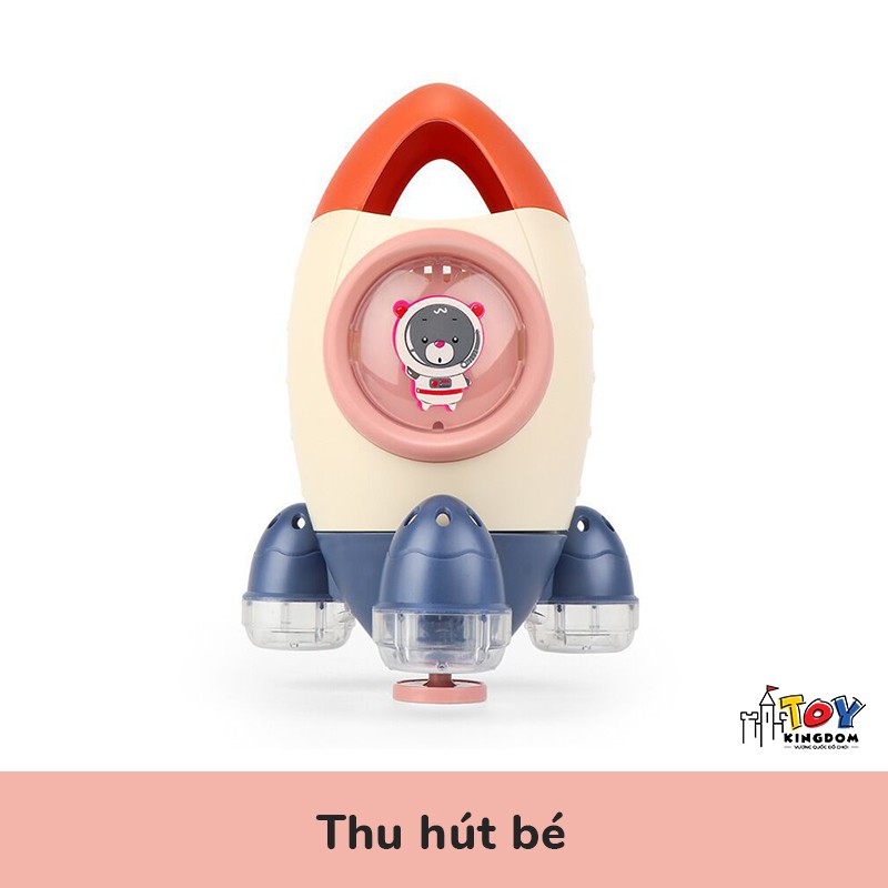 Đồ Chơi Nhà Tắm Tên Lửa Xoay 360 Độ Phun Nước TOYKINGDOM