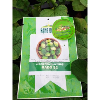 [Rạng Đông] Hạt Giống Mướp Đắng/ Khổ Qua Rừng Rado 52 Năng Suất Cao Gói 1 g